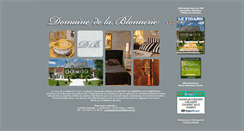 Desktop Screenshot of domainedelablonnerie.fr