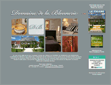 Tablet Screenshot of domainedelablonnerie.fr